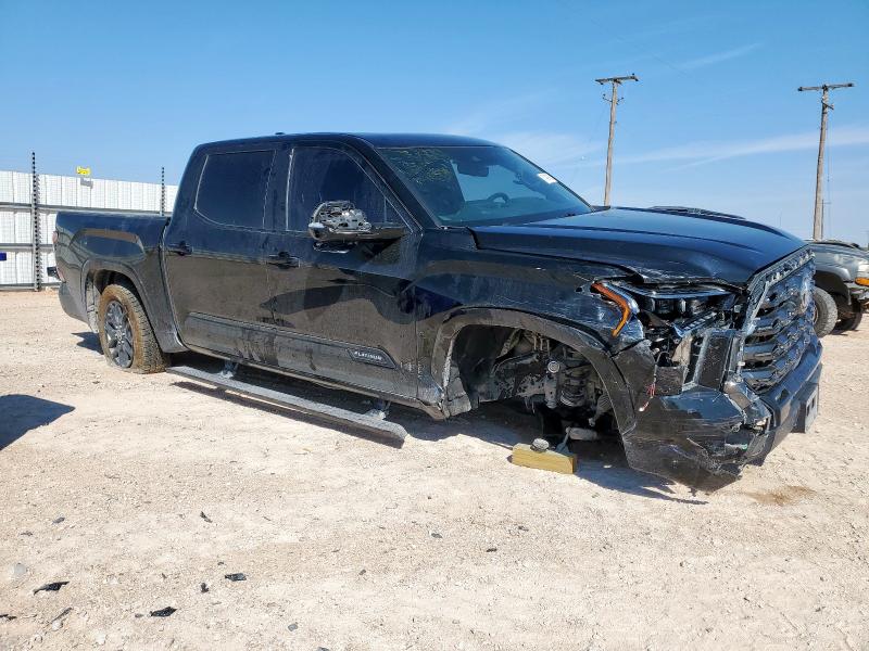 5TFNA5AB5NX004060 - 2022 TOYOTA TUNDRA CREWMAX PLATINUM Negro foto 4