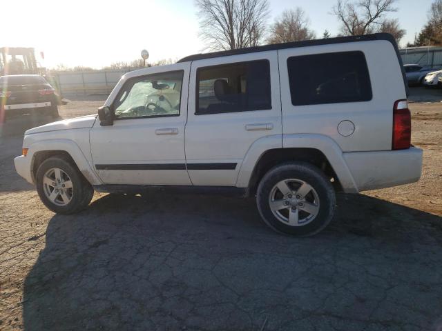 1J8HH48K07C612855 - 2007 JEEP COMMANDER WHITE photo 2