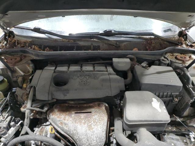 4T4BF3EK7BR174583 - 2011 TOYOTA CAMRY BASE SILVER photo 11