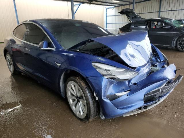 5YJ3E1EA6LF612005 - 2020 TESLA MODEL 3 蓝色 照片 4