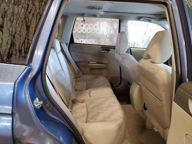 JF2SH6CC2AG900838 - 2010 SUBARU FORESTER 2.5X PREMIUM BLUE photo 11
