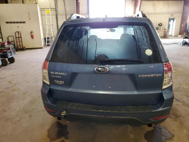 JF2SH6CC2AG900838 - 2010 SUBARU FORESTER 2.5X PREMIUM BLUE photo 6