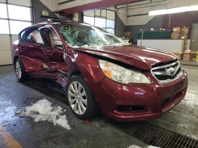 4S3BMCL64B3263706 - 2011 SUBARU LEGACY 2.5I LIMITED BURGUNDY photo 4