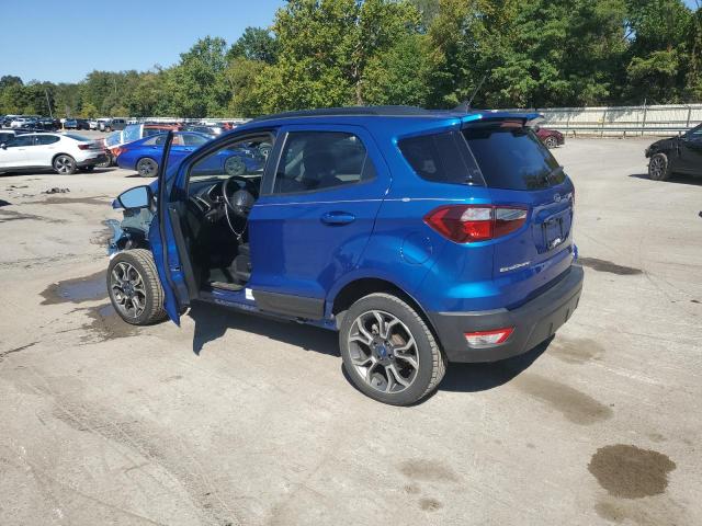 MAJ6S3JL9KC293550 - 2019 FORD ECOSPORT SES BLUE photo 2