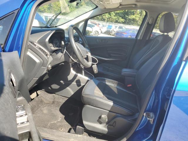 MAJ6S3JL9KC293550 - 2019 FORD ECOSPORT SES BLUE photo 7
