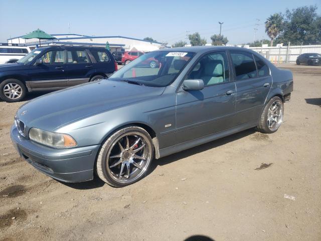 WBADT63432CH87358 - 2002 BMW 530 I AUTOMATIC BLUE photo 1