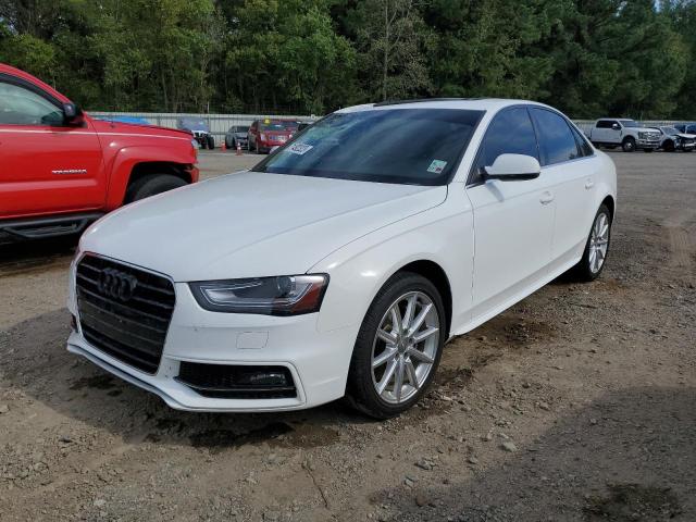 WAUAFAFL2FN009897 - 2015 AUDI A4 PREMIUM WHITE photo 1