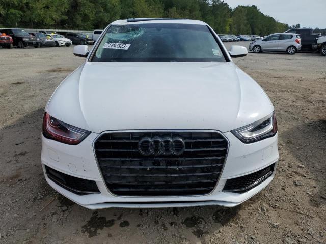 WAUAFAFL2FN009897 - 2015 AUDI A4 PREMIUM WHITE photo 5