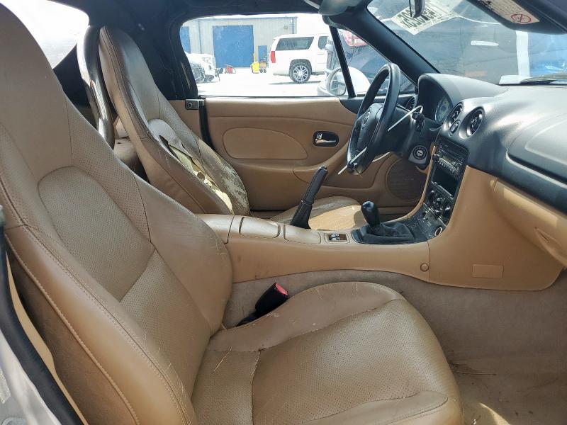 JM1NB353110214985 - 2001 MAZDA MX-5 MIATA BASE SILVER photo 10