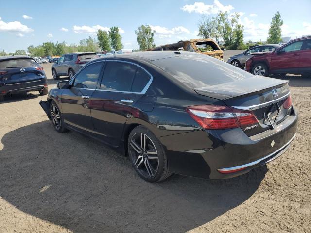 1HGCR2F07HA803580 - 2017 HONDA ACCORD EX BLACK photo 2