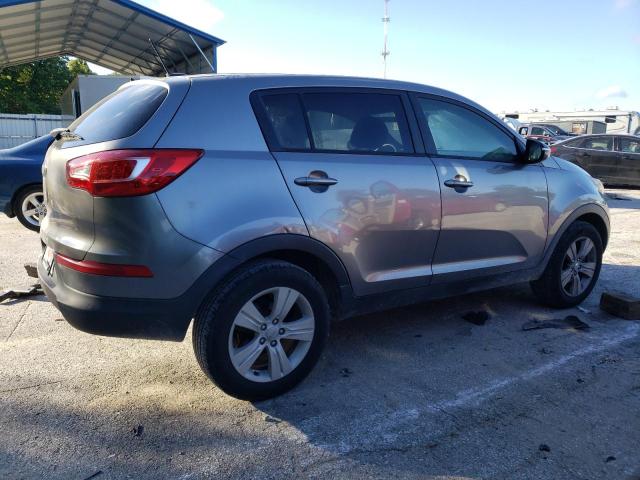 KNDPB3A28D7514587 - 2013 KIA SPORTAGE BASE GRAY photo 3