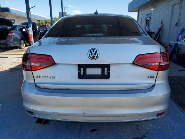 3VWD17AJ8FM251477 - 2015 VOLKSWAGEN JETTA SE GRAY photo 6