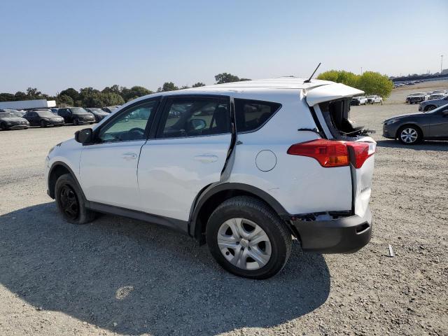 2T3ZFREV0FW156865 - 2015 TOYOTA RAV4 LE WHITE photo 2