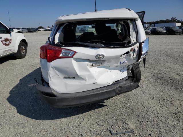 2T3ZFREV0FW156865 - 2015 TOYOTA RAV4 LE WHITE photo 6