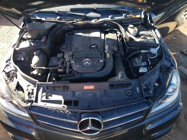 WDDGJ4HB1DG056721 - 2013 MERCEDES-BENZ C 250 CHARCOAL photo 11