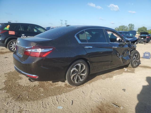 1HGCR2F8XGA101192 - 2016 HONDA ACCORD EXL BLACK photo 3