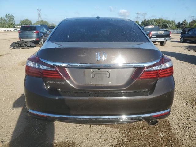 1HGCR2F8XGA101192 - 2016 HONDA ACCORD EXL BLACK photo 6