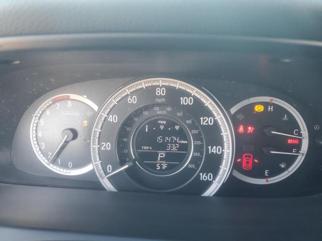 1HGCR2F8XGA101192 - 2016 HONDA ACCORD EXL BLACK photo 9