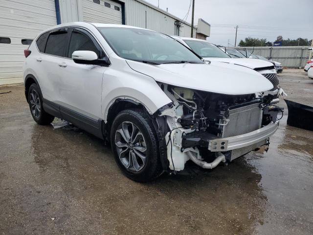 5J6RW1H58ML001651 - 2021 HONDA CR-V EX WHITE photo 4