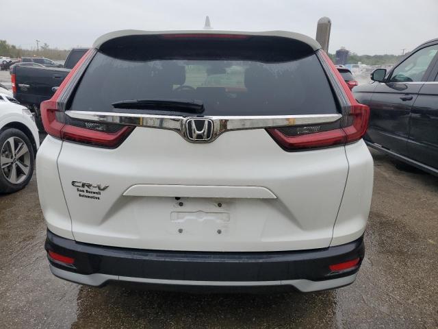 5J6RW1H58ML001651 - 2021 HONDA CR-V EX WHITE photo 6