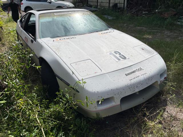 1G2PG9799GP265301 - 1986 PONTIAC FIERO GT WHITE photo 1