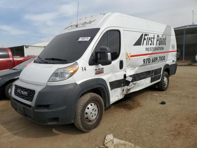 3C6URVJG2KE565271 - 2019 RAM PROMASTER 3500 HIGH თეთრი ფოტო 1