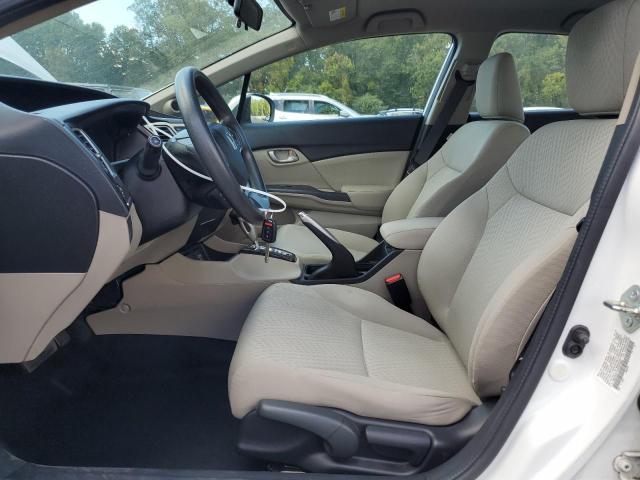 19XFB2F73FE227302 - 2015 HONDA CIVIC SE Білий фото 7