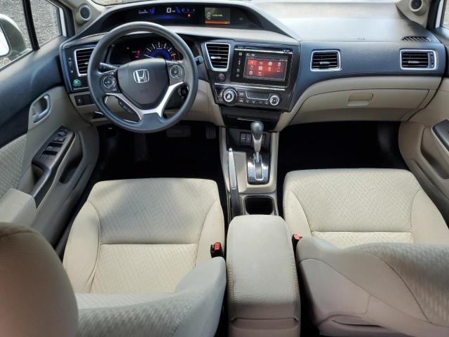 19XFB2F73FE227302 - 2015 HONDA CIVIC SE Білий фото 8