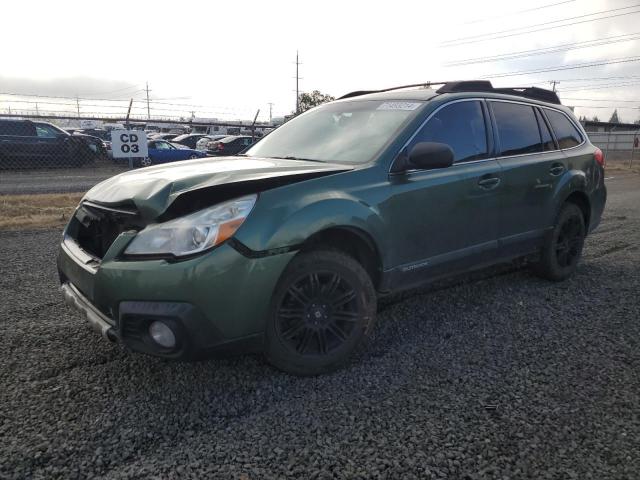 4S4BRCJC3D3221049 - 2013 SUBARU OUTBACK 2.5I LIMITED GREEN photo 1