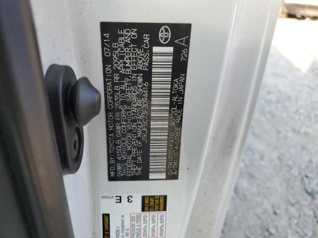 JTKJF5C73F3094416 - 2015 TOYOTA SCION TC თეთრი ფოტო 12