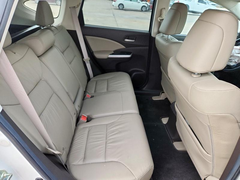 5J6RM3H75EL006634 - 2014 HONDA CR-V EXL WHITE photo 11