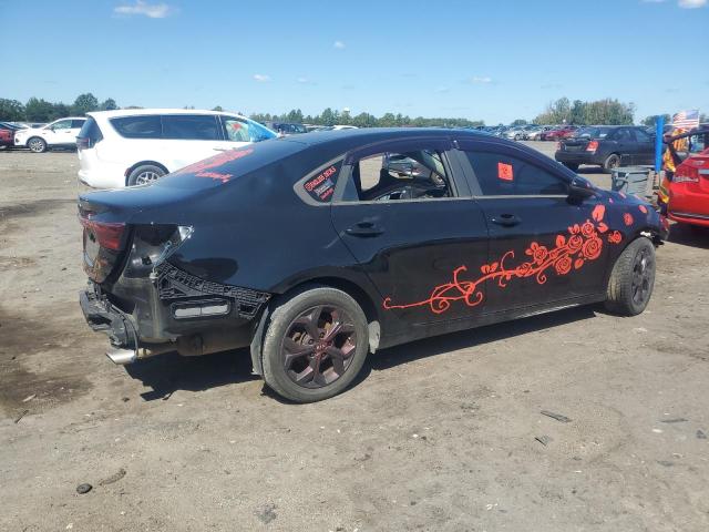 3KPF24AD2KE061180 - 2019 KIA FORTE FE შავი ფოტო 3