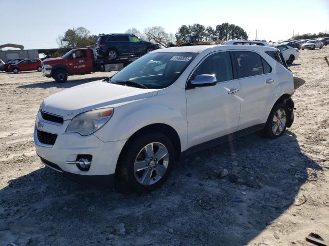 2GNALFEK4C6145232 - 2012 CHEVROLET EQUINOX LTZ WHITE photo 1