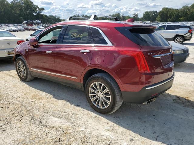 1GYKNBRS3HZ238727 - 2017 CADILLAC XT5 LUXURY RED photo 2