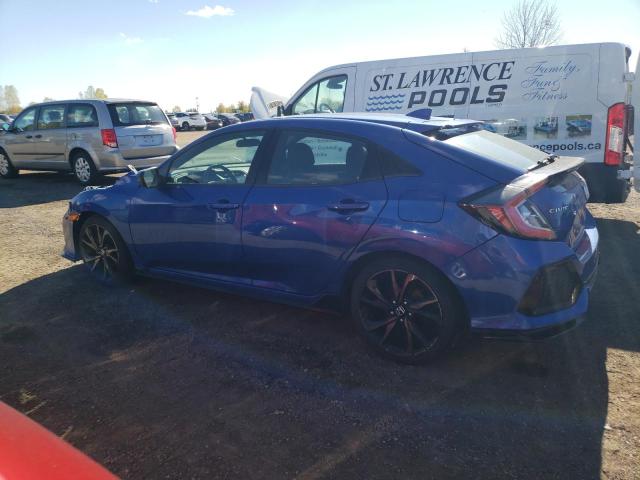 SHHFK7H43JU301481 - 2018 HONDA CIVIC SPORT Mavi foto 2