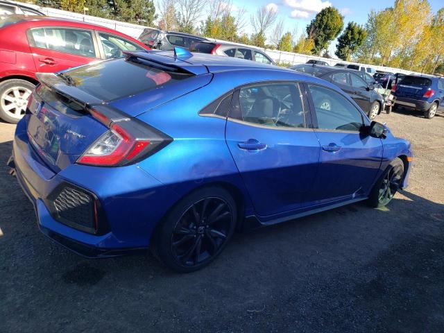 SHHFK7H43JU301481 - 2018 HONDA CIVIC SPORT Mavi foto 3