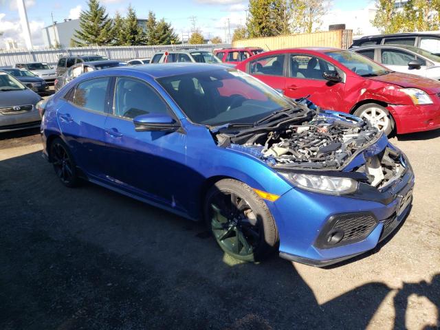 SHHFK7H43JU301481 - 2018 HONDA CIVIC SPORT Mavi foto 4