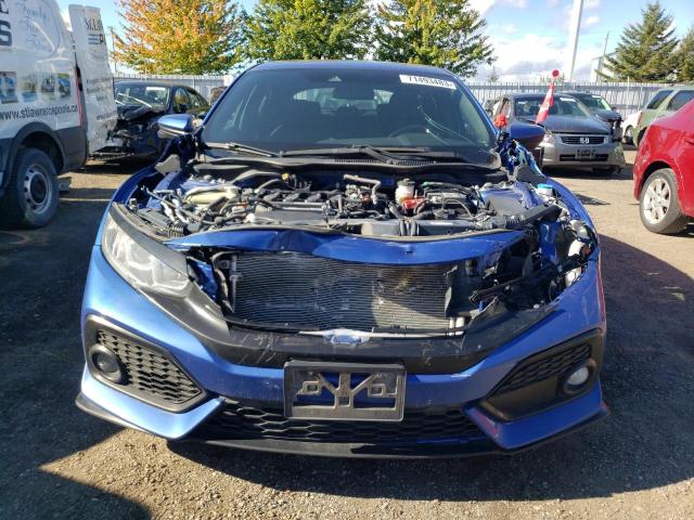 SHHFK7H43JU301481 - 2018 HONDA CIVIC SPORT Mavi foto 5