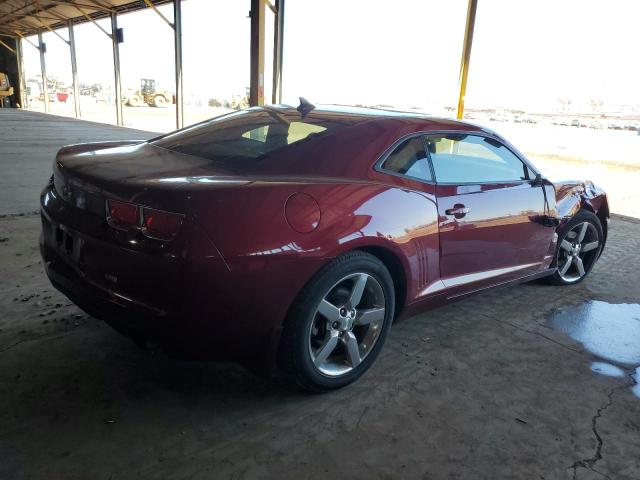 2G1FC1ED9B9107293 - 2011 CHEVROLET CAMARO LT BURGUNDY photo 3