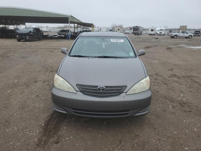 4T1BF32K23U563003 - 2003 TOYOTA CAMRY LE GRAY photo 5