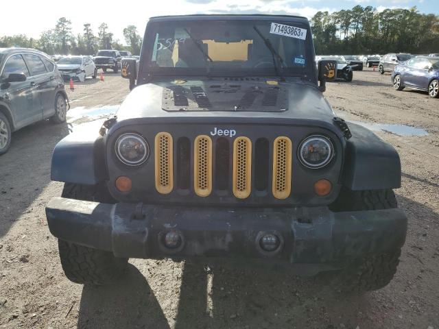 1J8GB59107L124207 - 2007 JEEP WRANGLER SAHARA BLACK photo 5