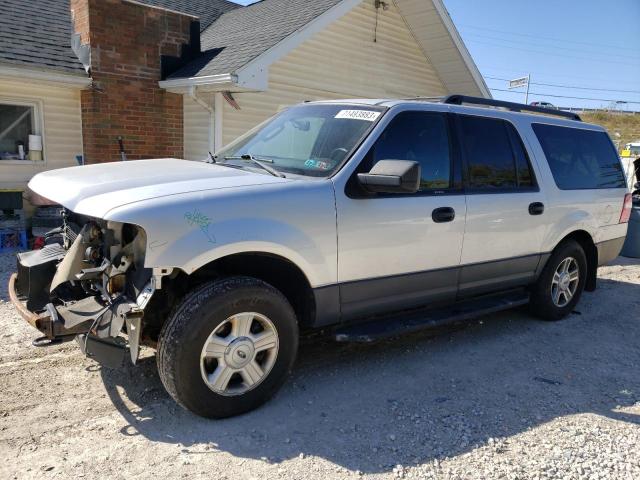 1FMJK1GT3FEF22519 - 2015 FORD EXPEDITION EL XL SILVER photo 1