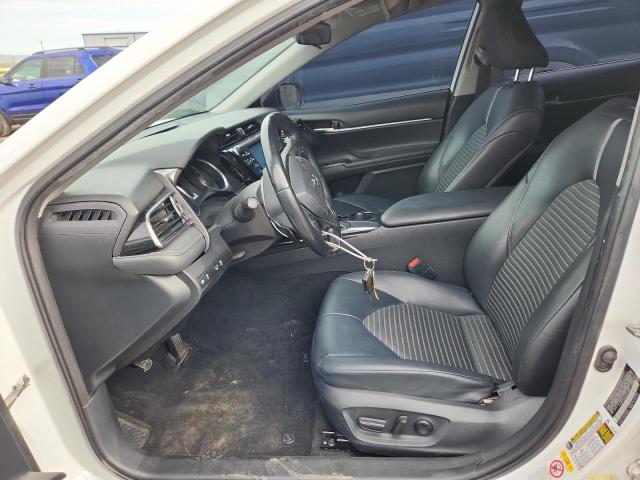 4T1B11HK4KU214689 - 2019 TOYOTA CAMRY L WHITE photo 7