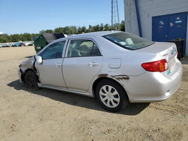 2T1BU4EEXAC535157 - 2010 TOYOTA COROLLA BASE SILVER photo 2