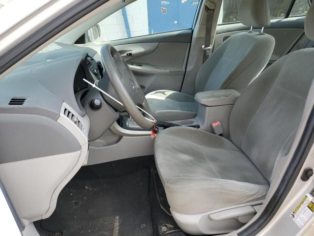 2T1BU4EEXAC535157 - 2010 TOYOTA COROLLA BASE SILVER photo 7