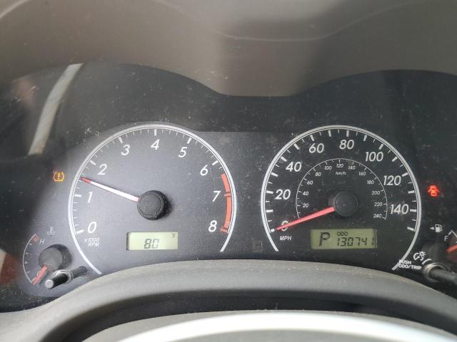 2T1BU4EEXAC535157 - 2010 TOYOTA COROLLA BASE SILVER photo 9