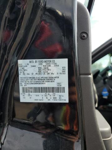 1FMCU94G99KB03931 - 2009 FORD ESCAPE LIMITED 黑色 照片 12