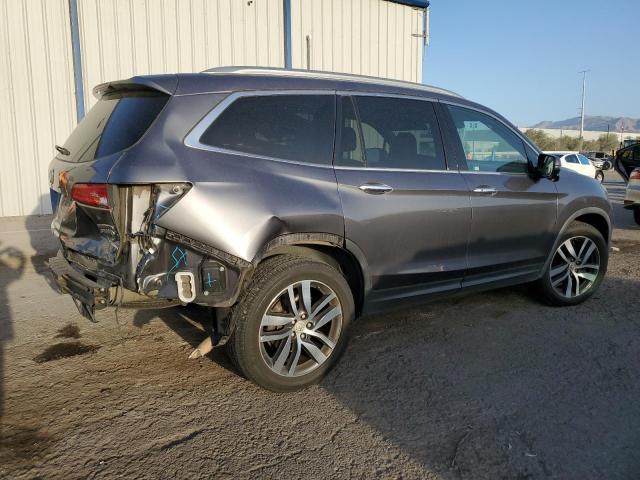 5FNYF6H92HB009089 - 2017 HONDA PILOT TOURING GRAY photo 3