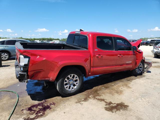 5TFAZ5CN9JX058731 - 2018 TOYOTA TACOMA DOUBLE CAB RED photo 3