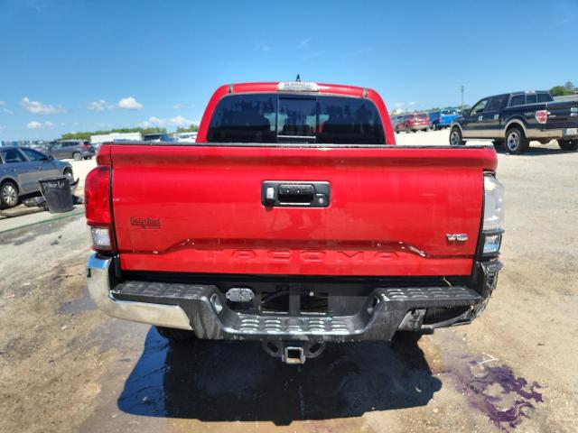 5TFAZ5CN9JX058731 - 2018 TOYOTA TACOMA DOUBLE CAB RED photo 6